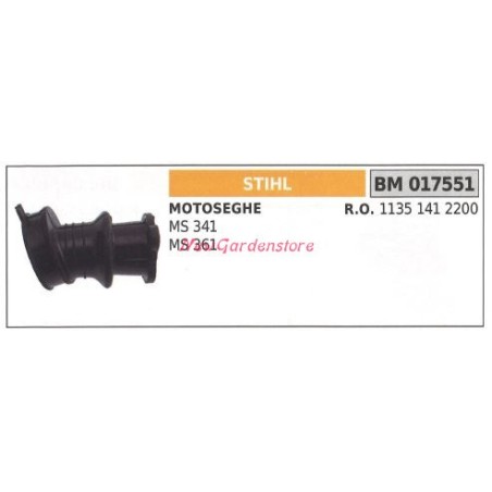 Collettore aspirazione STIHL motosega MS 341 361 017551 | NewgardenParts.com