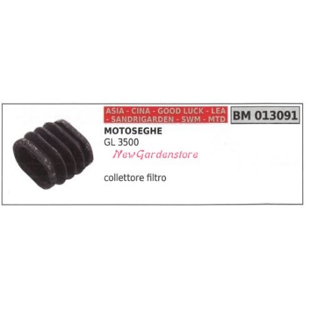 Collettore filtro CINA motosega GL 3500 013091 | NewgardenParts.com