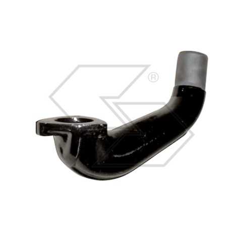 Enamelled cast-iron manifold long type double bend for silencer | NewgardenParts.com