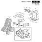 Colonnetta freno turbina 350 trattorino ORIGINALE GIANNI FERRARI 01.40.00.2240