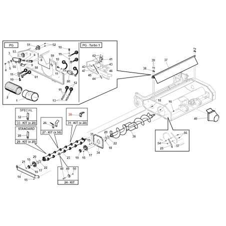 GT ORIGINAL GIANNI FERRARI Modell Traktor Messer 95260000015 | NewgardenParts.com