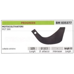 Left-hand cutter blade for PGT 500 walking tractor | NewgardenParts.com