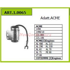 Condensatore ACME per motocoltivatore 1498 1.0065 | NewgardenParts.com