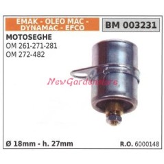 Condensatore EMAK motosega Oleomac modello 261 271 281 272 482 6000148 | NewgardenParts.com