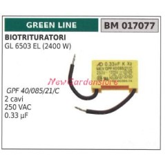 Condensatore GREEN LINE biotrituratore GL 6503 EL (2400W) 017077 | NewgardenParts.com