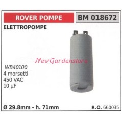 Condensatore ROVER POMPE elettropompa 018672 | NewgardenParts.com