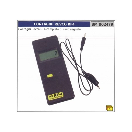 Contagiri Revco RF4 con cavo segnale codice 002479 | NewgardenParts.com