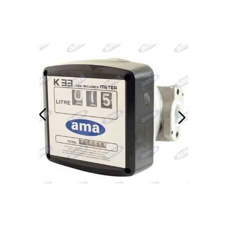 Oil flow meter with 6-digit totaliser UNIVERSAL | NewgardenParts.com