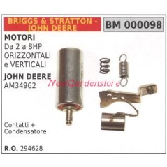B&S contact + capacitor 000098 294628 | NewgardenParts.com