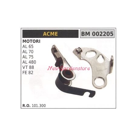 Contatto ACME motozappa motocoltivatore VT 88 AL 65 70 75 480 002205 | NewgardenParts.com