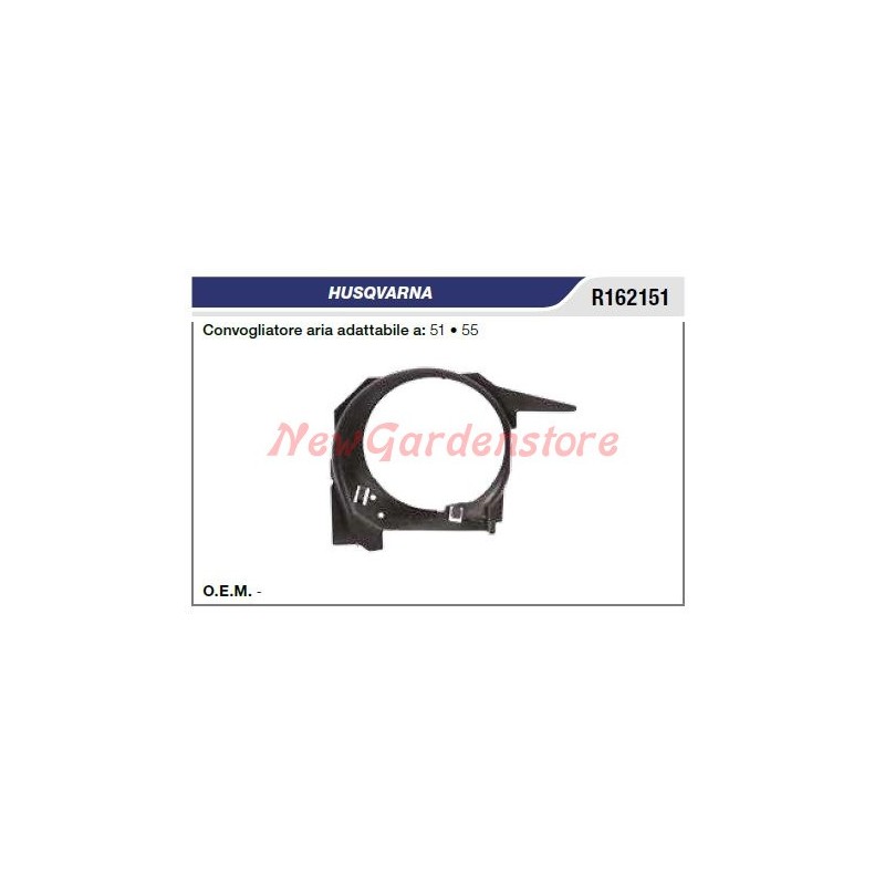 Convogliatore aria Avviamento HUSQVARNA motosega 51 55 R162151 501763003 Compatibile