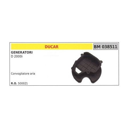 Convogliatore aria DUCAR per generatore D 2000i | NewgardenParts.com