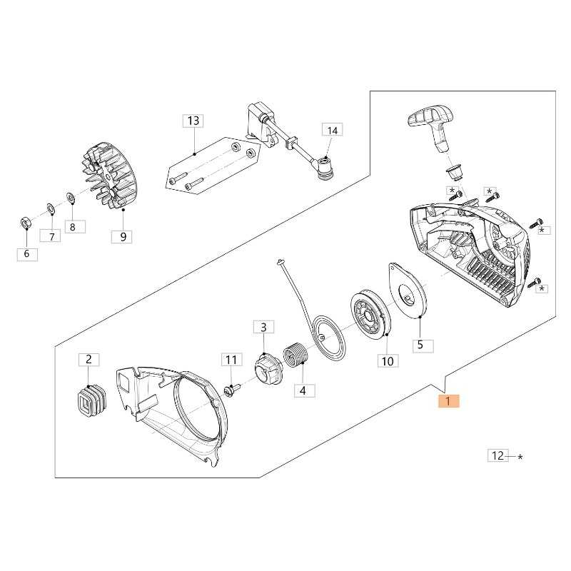 ORIGINAL OLEOMAC chain saw model GSTH 240 50350075R