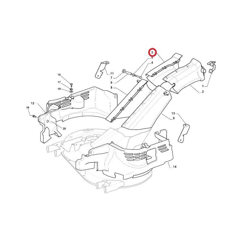 Förderband hinten rechts ORIGINAL STIGA Rasentraktor 325108056/0
