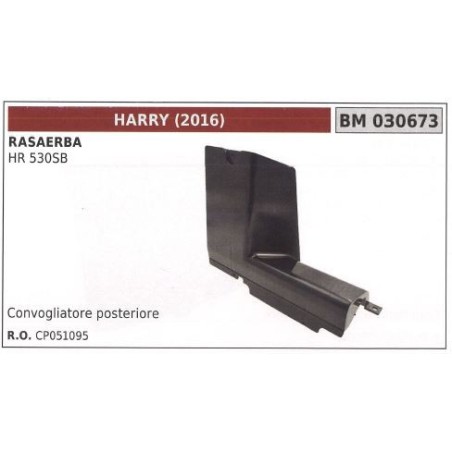 Convogliatore posteriore HARRY rasaerba tosaerba tagliaerba HR 530SB 030673 | NewgardenParts.com