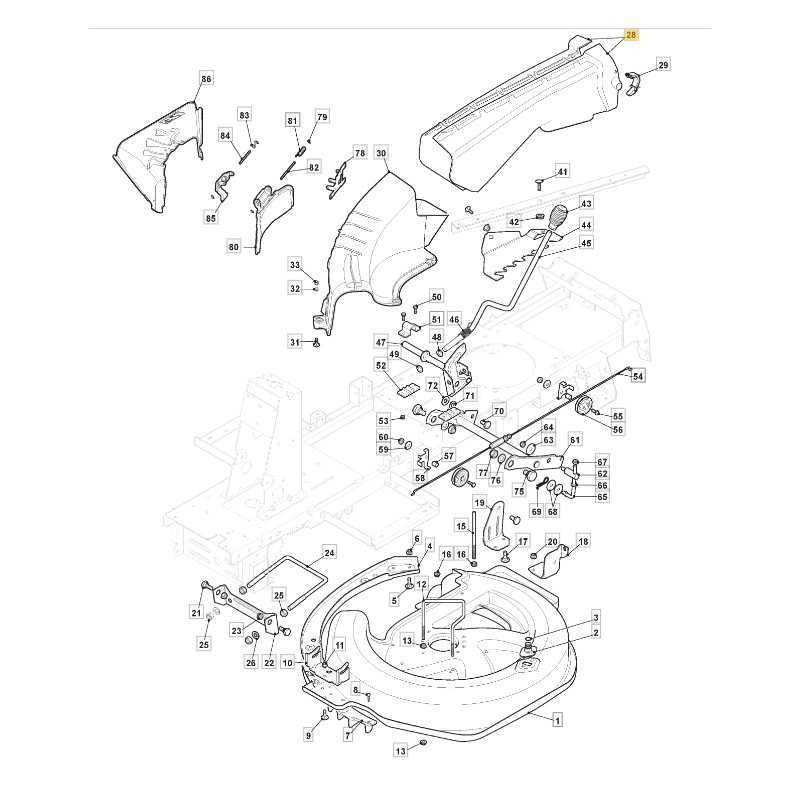 ORIGINAL STIGA tractor cortacésped 827h 384108054/0