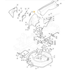 ORIGINAL STIGA Rasentraktor Mähwerk am 66-2 327107504/0 | NewgardenParts.com