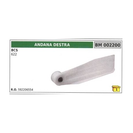 Andana destra per motofalciatrice bcs 622 | NewgardenParts.com