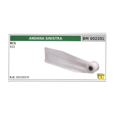 Andana sinistra per motofalciatrice bcs 622 | NewgardenParts.com