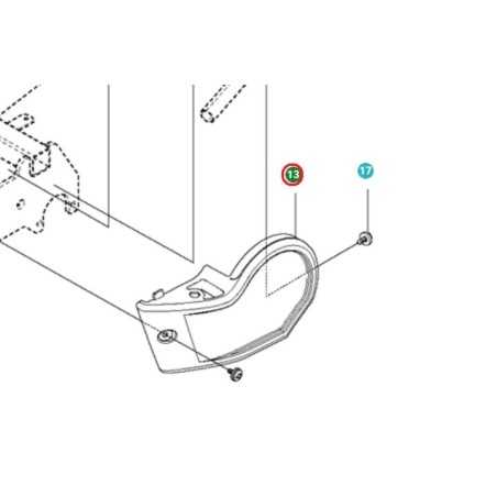 ABDECKUNG 504059501 ORIGINAL HUSQVARNA | NewgardenParts.com