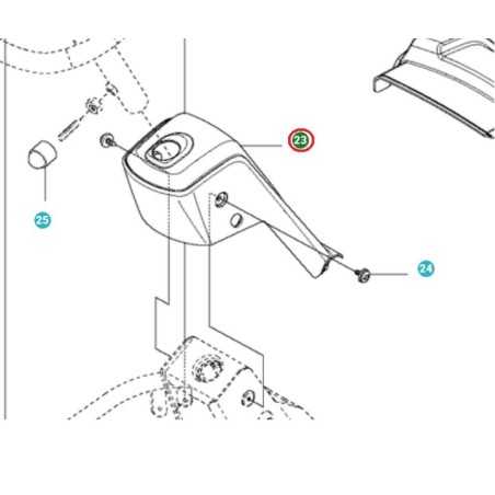 COVER 504060101 ORIGINAL HUSQVARNA | NewgardenParts.com