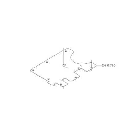 ABDECKUNG 504877601 HUSQVARNA ORIGINAL | NewgardenParts.com