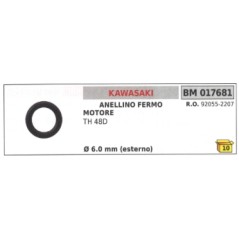 Anellino fermo KAWASAKI decespugliatore TH 48D Ø esterno 6,00mm 92055-2207 | NewgardenParts.com