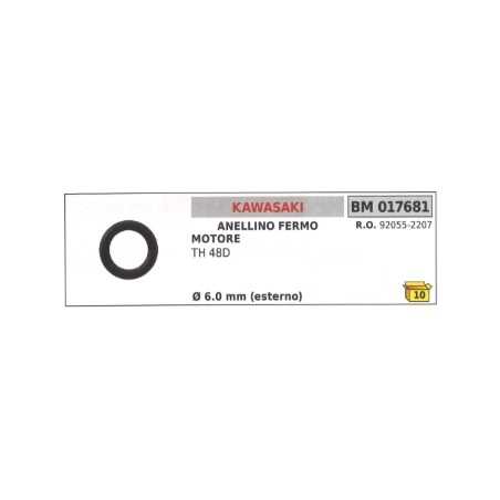 Retaining ring KAWASAKI brushcutter TH 48D external Ø 6.00mm 92055-2207 | NewgardenParts.com
