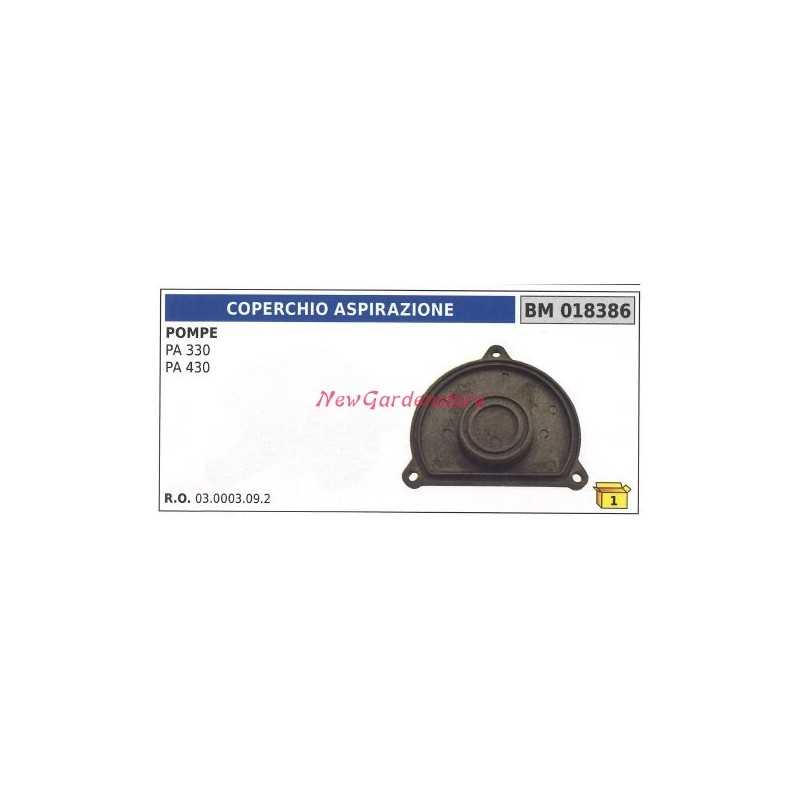 Suction cover UNIVERSAL Bertolini pump PA 330 430 018386