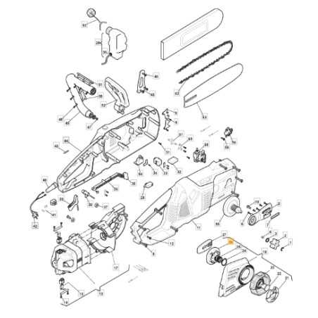 Housse grise pour tronçonneuse modèle STIGA MCS2400 ORIGINAL 118801061/0 | NewgardenParts.com