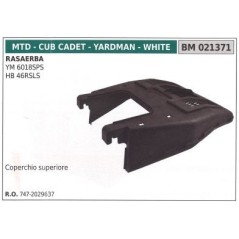 MTD tracteur de pelouse tondeuse panier couverture YM 6018SPS 021371