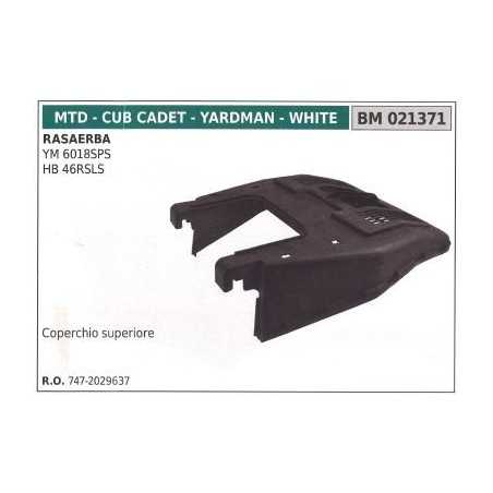 MTD Rasentraktor Rasenmäher Mähkorbabdeckung YM 6018SPS 021371 | NewgardenParts.com