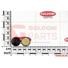 Coperchio chiusura D.37,2 ORIGINALE GOLDONI 00002628 | NewgardenParts.com