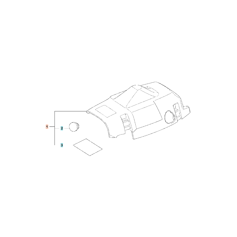 COPERCHIO CILINDRO KIT 504054401 ORIGINALE HUSQVARNA