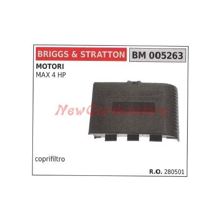 BRIGGS & STRATTON Luftfilterdeckel für MAX 4 HP Motoren 005263 | NewgardenParts.com