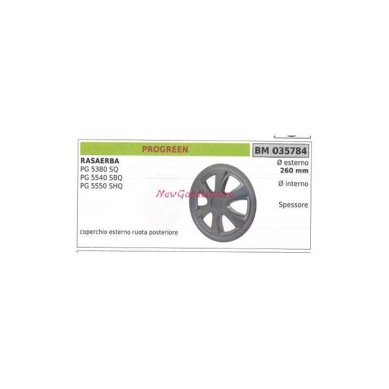 Roue de coupe de tondeuse PROGREEN Roue extérieure PG 5380 SQ 035784