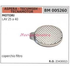 Coperchio filtro aria ASPERA motore rasaerba tosaerba tagliaerba LAV 25-40 005260 | NewgardenParts.com