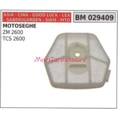 Coperchio filtro aria CINA motore motosega ZM 2600 TCS 2600 029409 | NewgardenParts.com