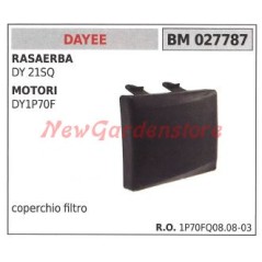 Air filter cover DAYEE for lawn mowers DY 21SQ and engines DY1P70F 027787