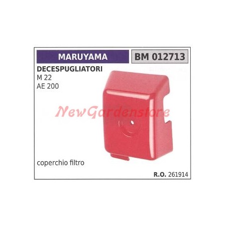 Coperchio filtro aria MARUYAMA decespugliatore M 22 AE 200 012713 | NewgardenParts.com