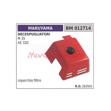 Coperchio filtro aria MARUYAMA decespugliatore M 35 AE 320 012714 | NewgardenParts.com