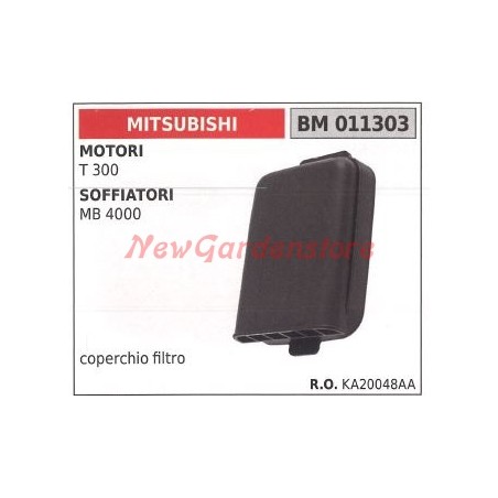 Coperchio filtro aria MITSUBISHI motore 2 tempi decespugliatore tagliasiepe 011303 | NewgardenParts.com