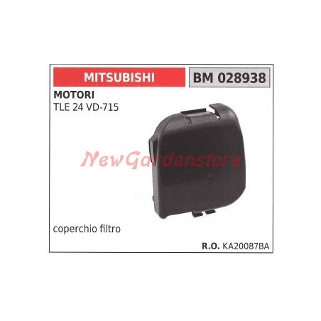 Coperchio filtro aria MITSUBISHI motore 2tempi decespugliatore tagliasiepe028938 | NewgardenParts.com