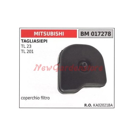 Coperchio filtro aria MITSUBISHI motore 2tempi montato su tagliasiepe 017278 | NewgardenParts.com