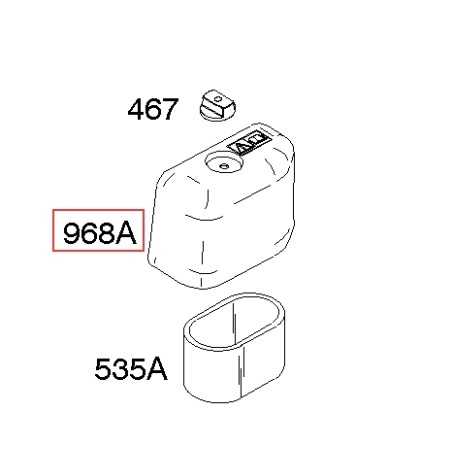 Original BRIGGS & STRATTON Rasenmähermotor-Luftfilterdeckel 693460 | NewgardenParts.com
