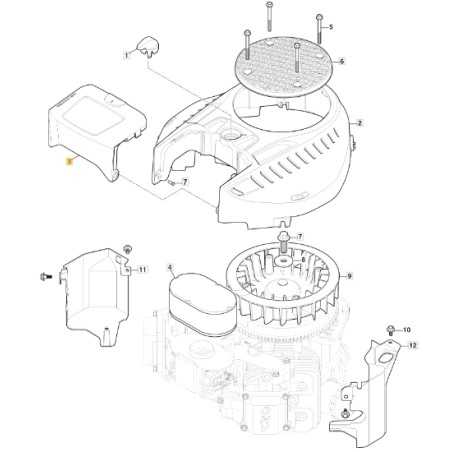 ORIGINAL STIGA Motorluftfilterabdeckung TRE 635V Rasentraktor 118551635/0 | NewgardenParts.com
