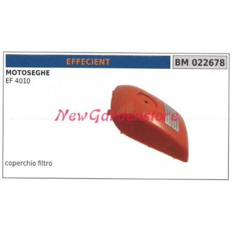 Coperchio filtro EFFICIENT motore motosega EF 4010 022678 | NewgardenParts.com