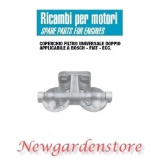 BOSCH FIAT 12902 Universal-Doppelfilterdeckel, Motor 0450136007 | NewgardenParts.com