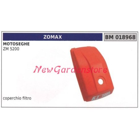 Coperchio filtro ZOMAX motore motosega ZM 5200 018968 | NewgardenParts.com