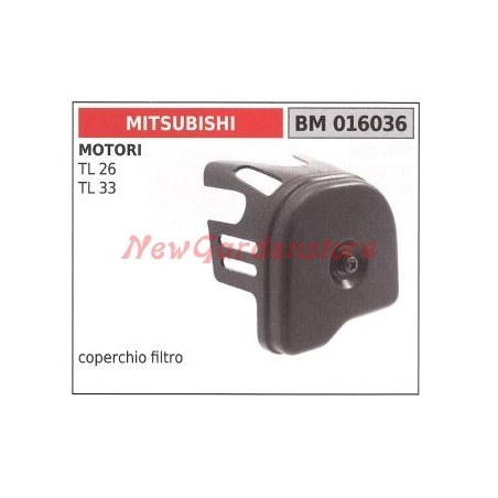 Coperchio filtroaria MITSUBISHI motore 2 tempi decespugliatore tagliasiepe016036 | NewgardenParts.com